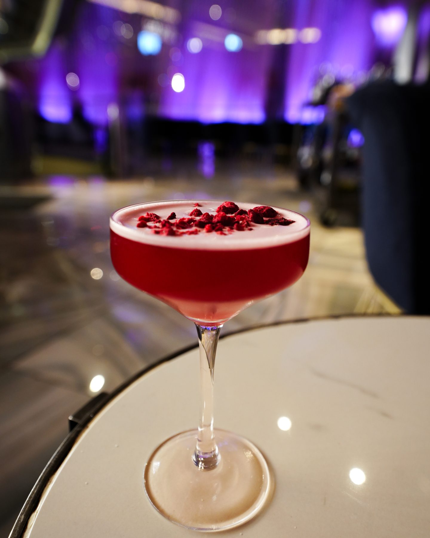 Cocktail detail shot